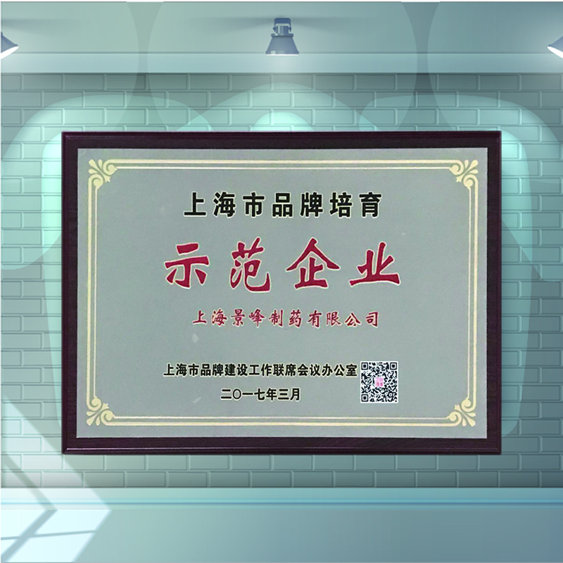 上海市品牌培育示范企業(yè)